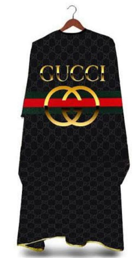 gucci barber capes|aprons for hairdressers.